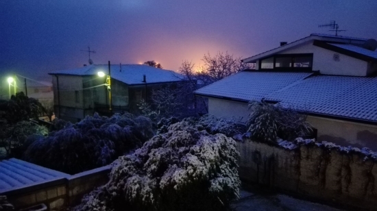 Bottidda ricoperta di neve  (foto )